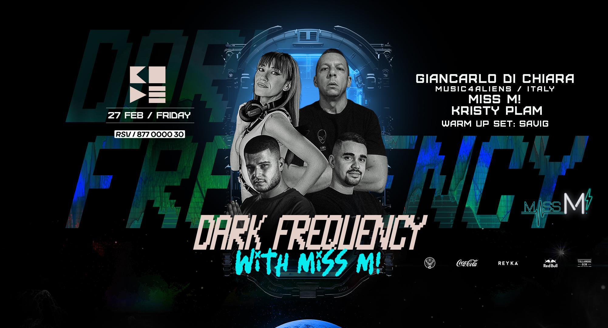 DARK FREQUENCY / CODE: TECHNO at Club CODE