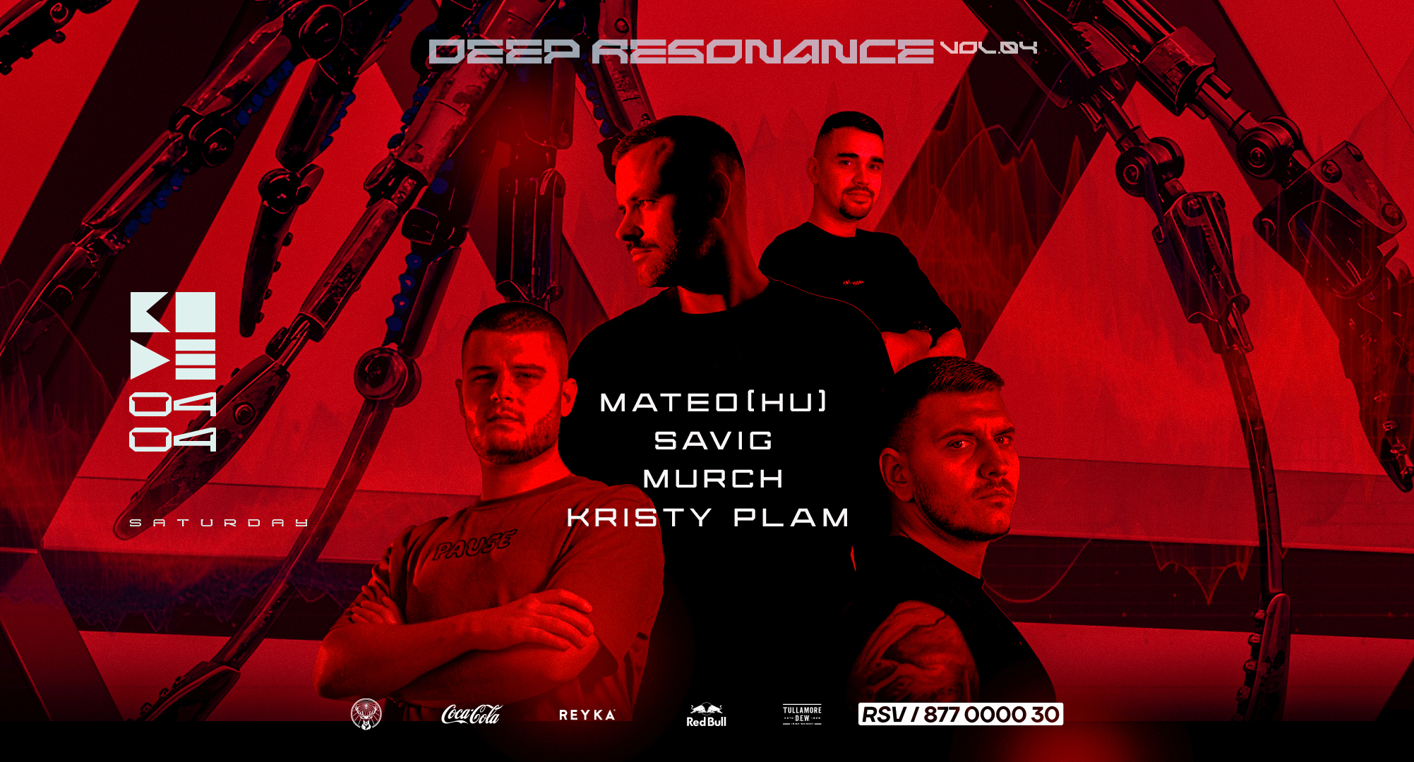 Deep Resonance Vol.04 at Club CODE