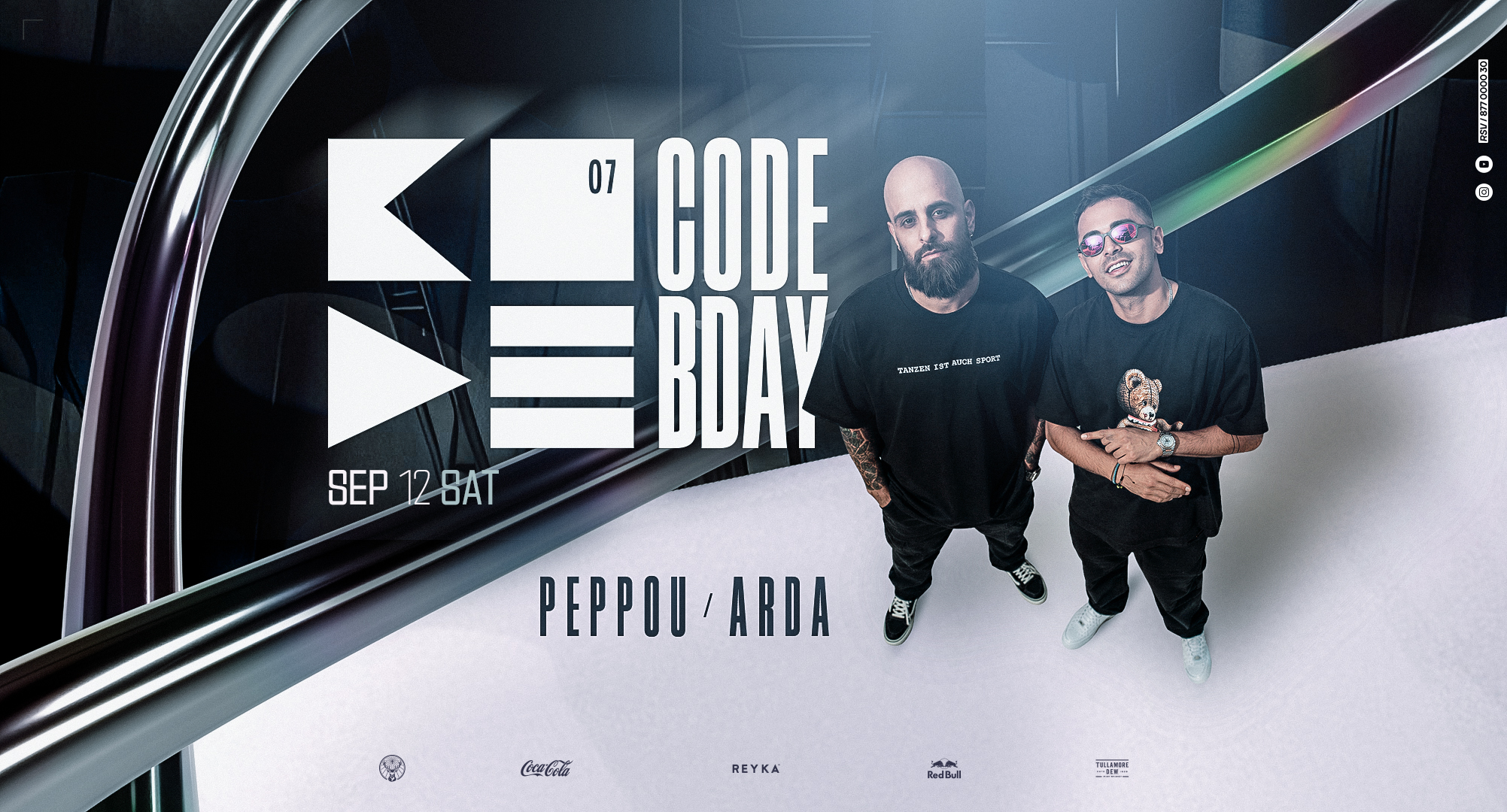 7 YEARS OF CODE — Birthday Night: ARDA + PEPPOU