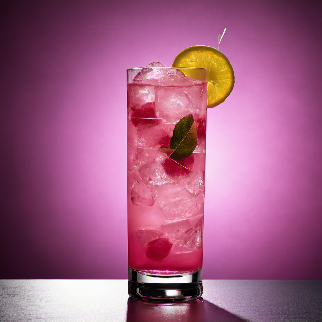 Pink Gin Collins
