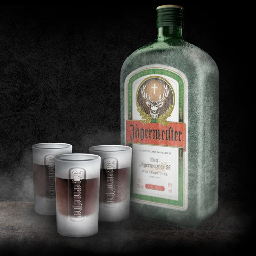 4+1 pcs. Jagermeister